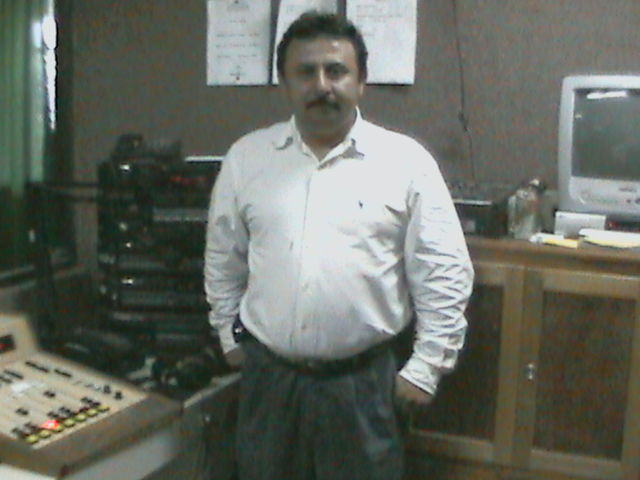 En los estudios de Radio Palenque 2005